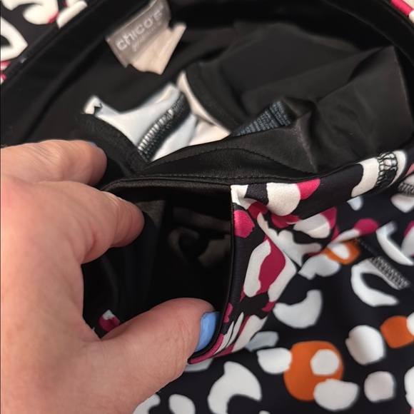 Chico’s Zenergy Leopard Print Exercise Leggings Size 2 in Chico’s - Picture 7 of 9